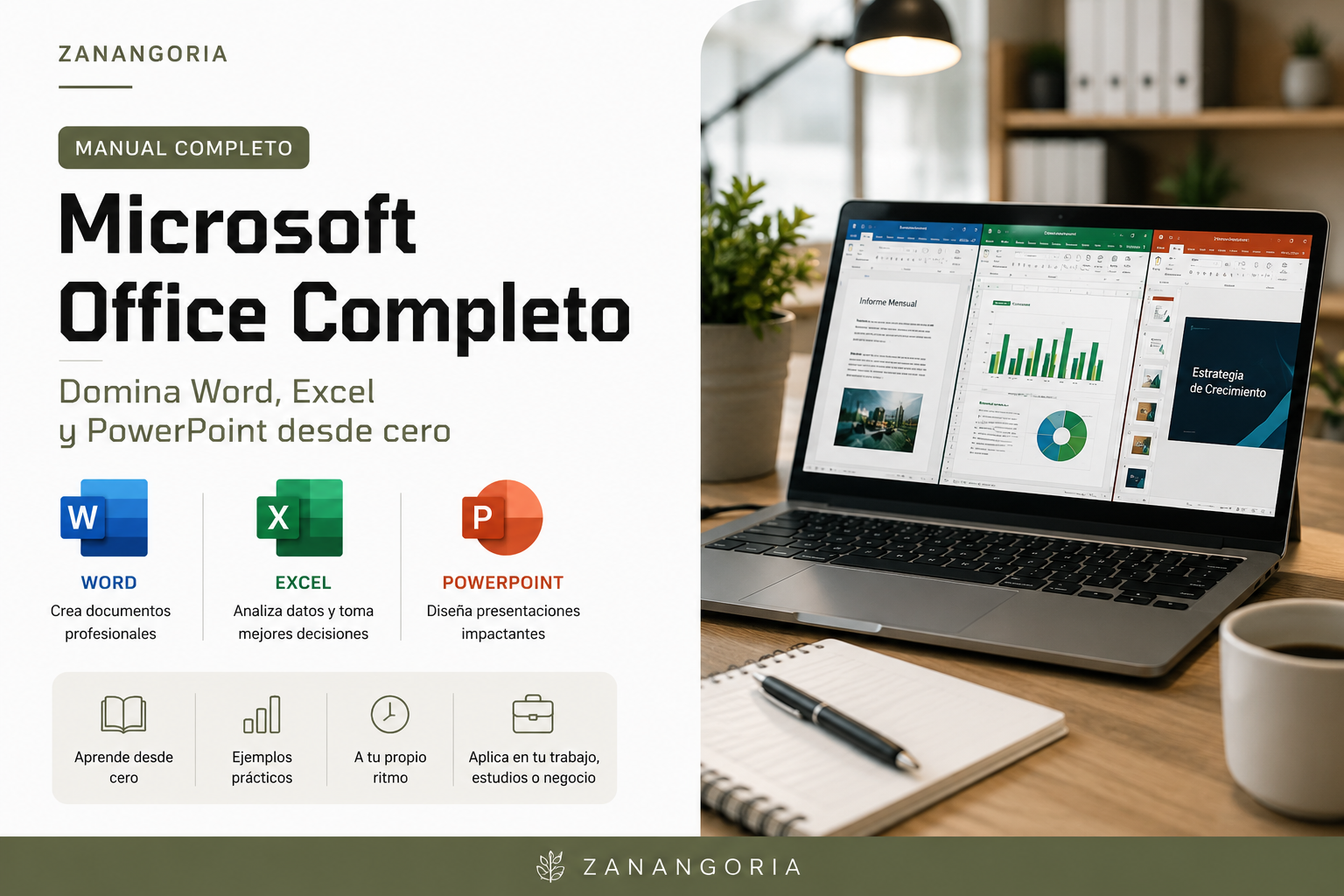 Curso Completo de Microsoft Office: Word, Excel y PowerPoint desde Cero